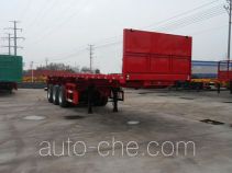 Yazhong Cheliang flatbed dump trailer
