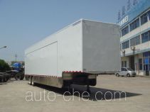 Variable capacity van trailer