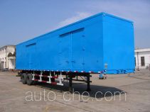 Peixin box body van trailer
