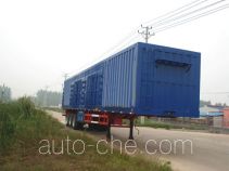 沧州汇达重工集团有限公司制造的厢式运输半挂车