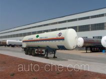 Huida YHD9408GDY cryogenic liquid tank semi-trailer