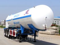 Huida YHD9408GDY cryogenic liquid tank semi-trailer
