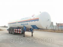 Huida YHD9409GDY cryogenic liquid tank semi-trailer