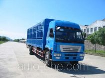 Yanjing YJ5150CLSPHL грузовик с решетчатым тент-каркасом