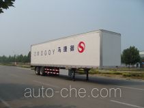 Yogomo YJM9280XXY aluminium box van trailer