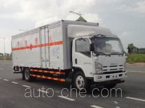 永强牌YQ5101XRQL1型易燃气体厢式运输车
