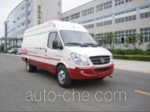 Yuzhou (Jialing) YZ5042XXYF136DD box van truck