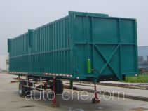 Qingqi ZB9100XXY box body van trailer
