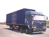 Huajun ZCZ5318XXYLZ box van truck