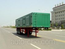 Huajun ZCZ9393XXY box body van trailer