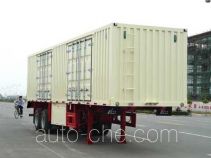 Huajun ZCZ9333XXY box body van trailer