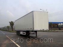 Huajun ZCZ9336XXY box body van trailer