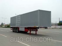 Huajun ZCZ9348XXY box body van trailer