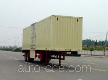 Huajun ZCZ9349XXY box body van trailer