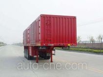 Huajun ZCZ9381XXY box body van trailer
