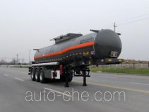 Huajun ZCZ9400GFWHJF corrosive materials transport tank trailer