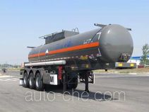 Huajun ZCZ9401GFWHJF corrosive materials transport tank trailer