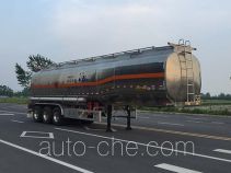 Huajun ZCZ9405GYYHJG aluminium oil tank trailer