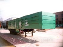 Luwang box body van trailer