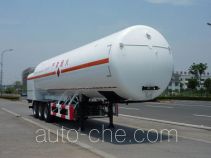 Hanzhong Cryogenic ZHJ9400GDYA cryogenic liquid tank semi-trailer