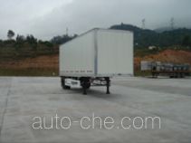 CIMC ZJV9186XXY box body van trailer