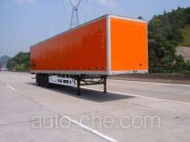 CIMC ZJV9360XXY box body van trailer