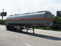 中集牌ZJV9400GRYYK51型易燃液体罐式运输半挂车