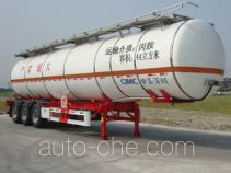 CIMC ZJV9409GRYSZ flammable liquid tank trailer