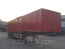 Juwang ZJW9280XXY box body van trailer