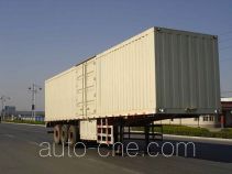 Juwang ZJW9281XXY box body van trailer