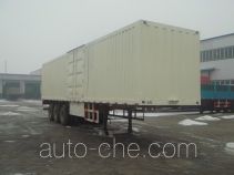 Juwang ZJW9330XXY box body van trailer