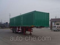 Juwang ZJW9350XXY box body van trailer