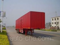 Juwang ZJW9404XXY box body van trailer