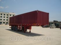 Juwang ZJW9406XXY box body van trailer