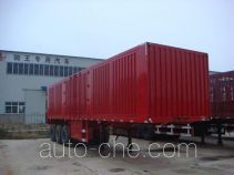 Juwang ZJW9408XXY box body van trailer