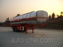 Zhongshang Auto ZL9290GHY chemical liquid tank trailer