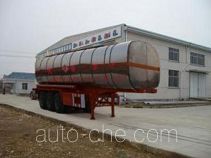 Zhongshang Auto ZL9402GHY chemical liquid tank trailer