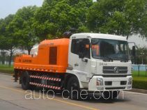 中联牌ZLJ5130THBE型车载式混凝土泵车
