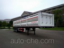 Lanneng ZLN9390GGY high pressure gas long cylinders transport trailer