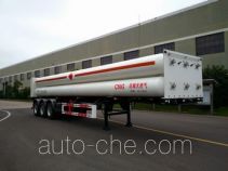 Lanneng ZLN9400GGY high pressure gas long cylinders transport trailer