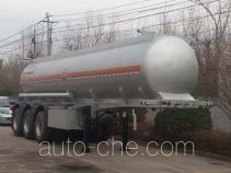 Shuangda ZLQ9400GFW corrosive materials transport tank trailer