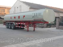 Shuangda ZLQ9401GHY chemical liquid tank trailer