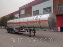 Minghang ZPS9401GRY flammable liquid aluminum tank trailer