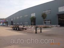 Minghang ZPS9401TJZ aluminium container trailer