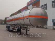Minghang ZPS9403GRY flammable liquid aluminum tank trailer