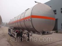 Minghang ZPS9404GRY flammable liquid aluminum tank trailer
