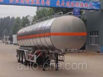 Minghang ZPS9406GRY flammable liquid aluminum tank trailer