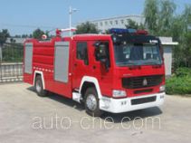 Zhongzhuo Shidai ZXF5190GXFPM80A пожарный автомобиль пенного тушения