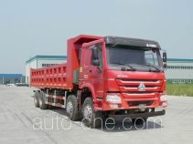 Methanol/diesel dual fuel dump truck