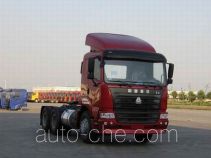 Sinotruk Hania ZZ4255M2945C1Z container transport tractor unit